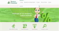 Desktop Screenshot of bankovnigramotnost.cz